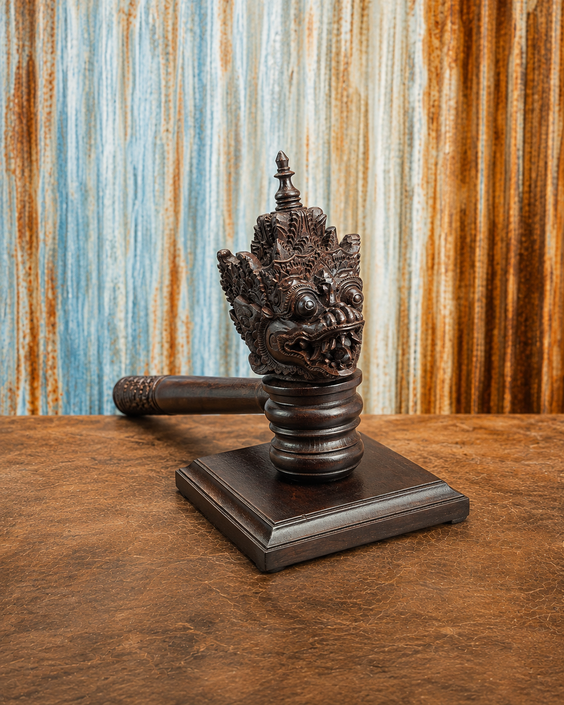 Wood Dragon Hammer