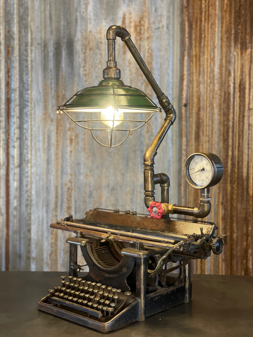 The Typewriter Lamp