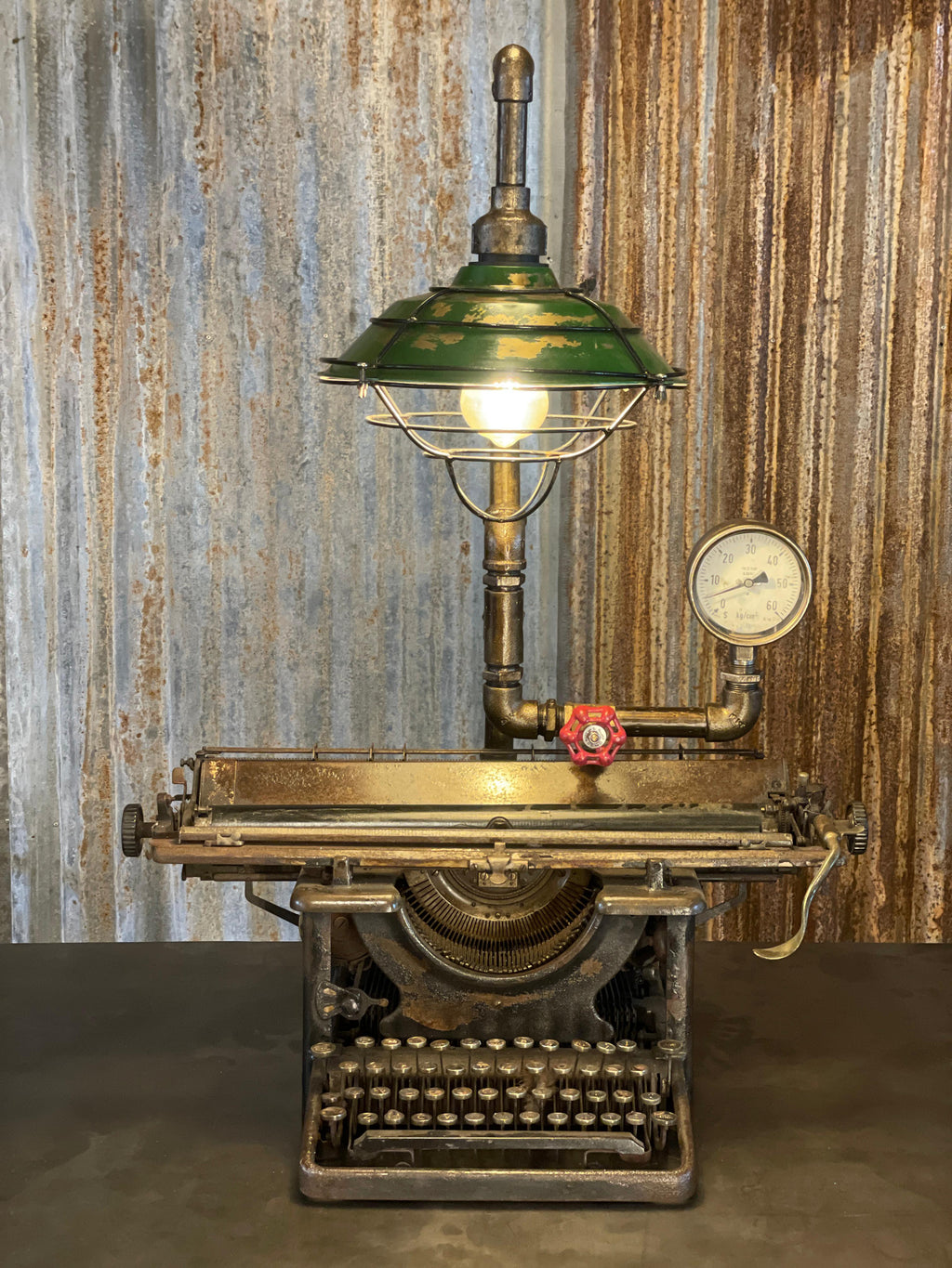 The Typewriter Lamp