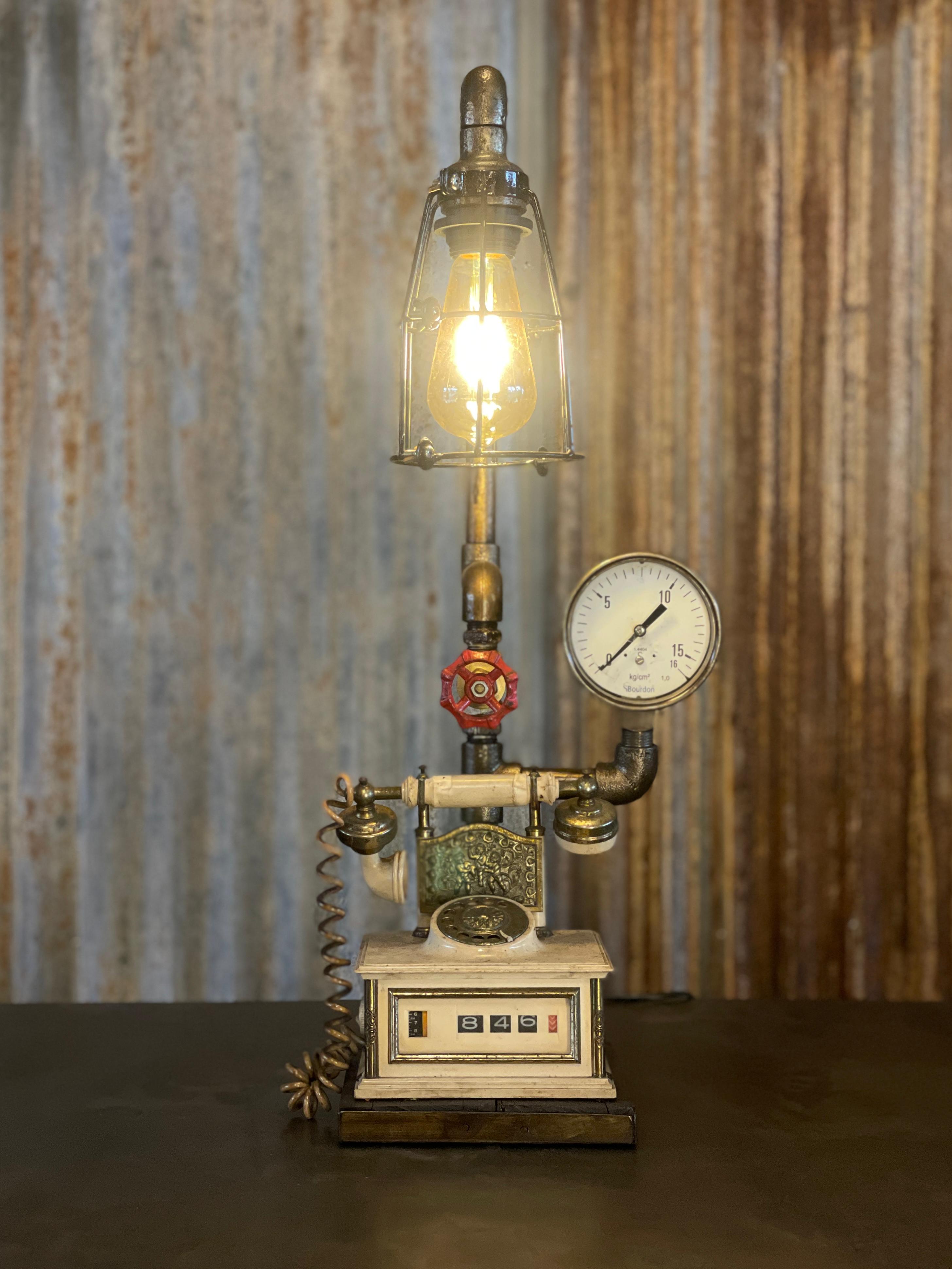 The Rotary Telephone Lamp