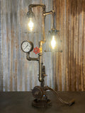 The Hand-Crank Gear Lamp