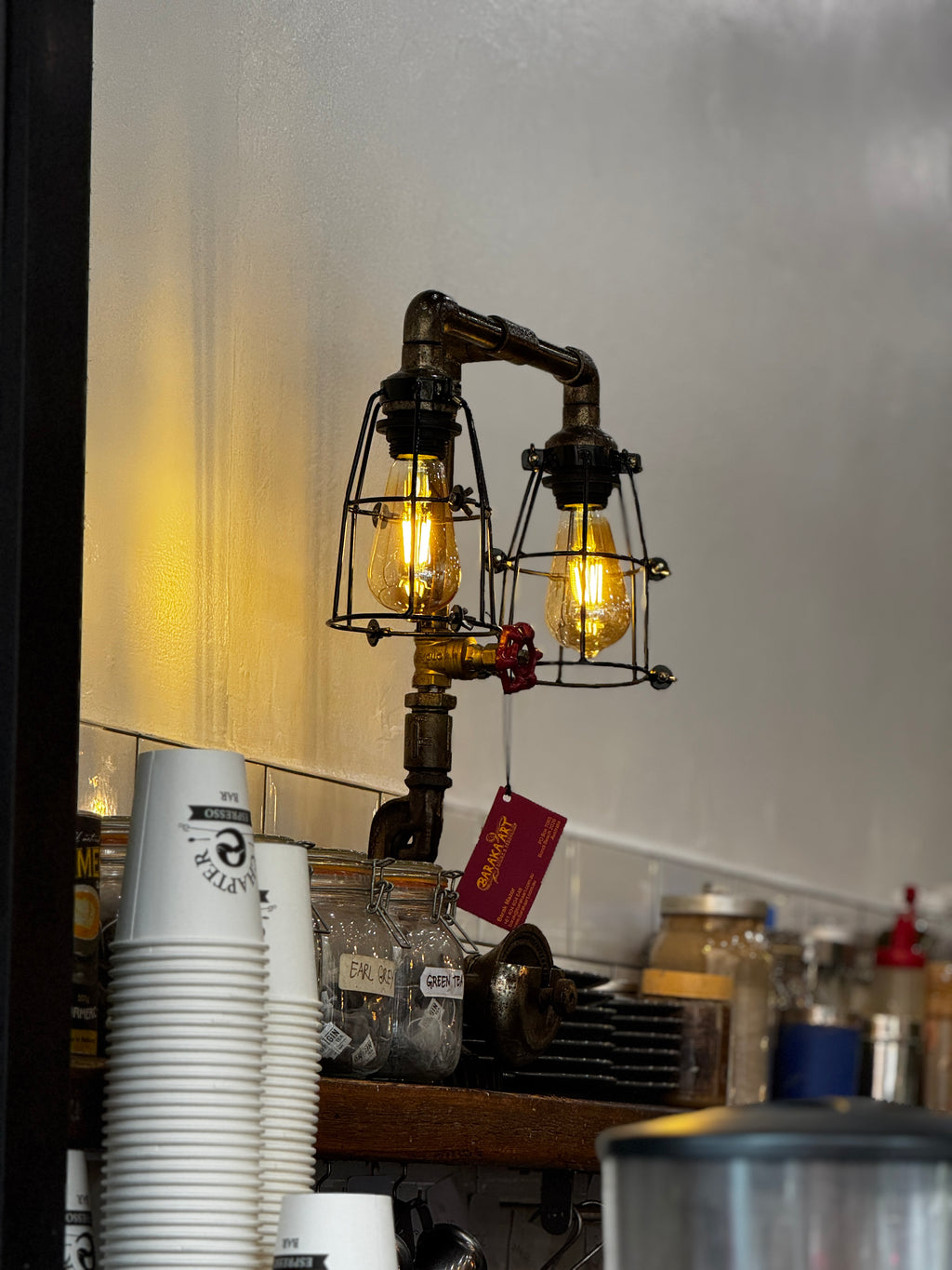The Twin Symmetry Lamp