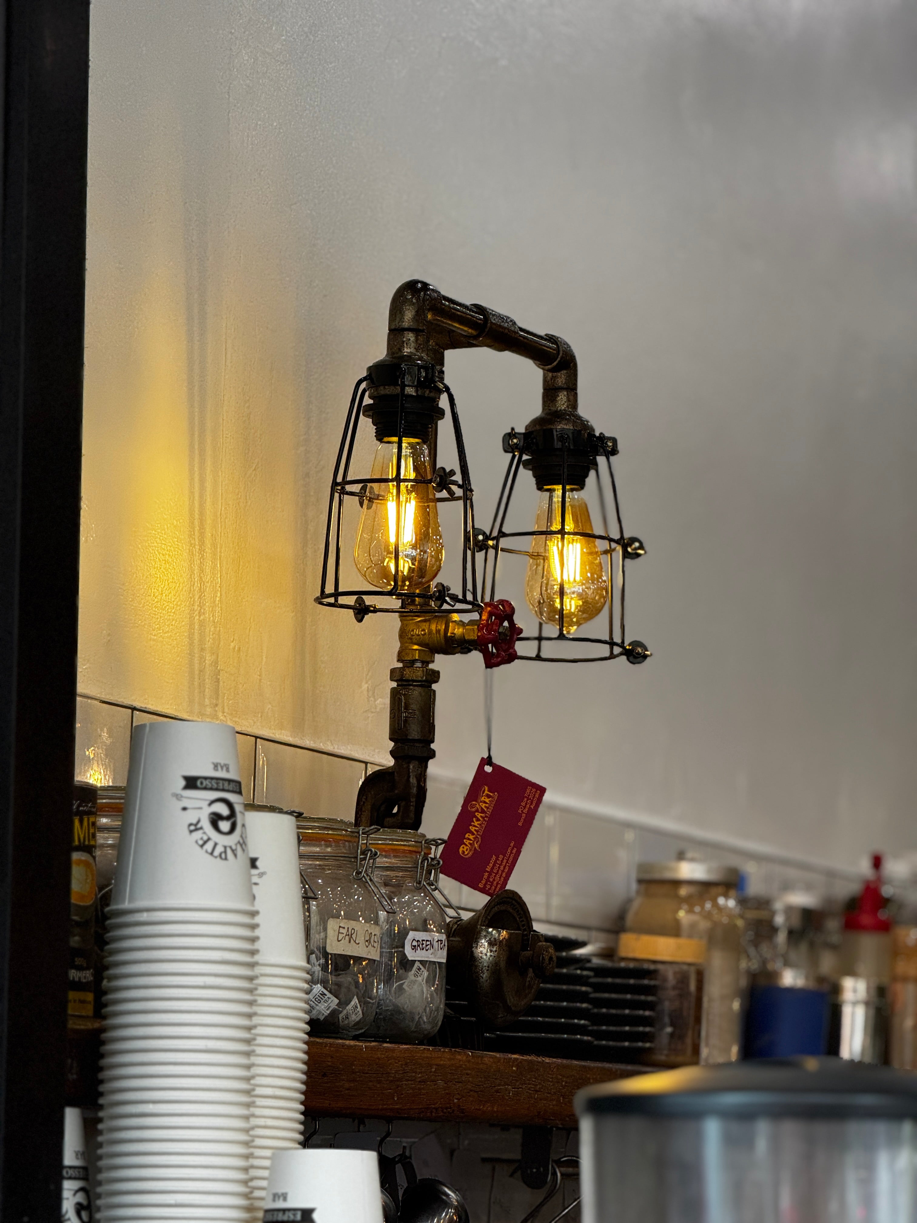 The Twin Symmetry Lamp