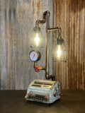 The Mechanical Calculator Lamp