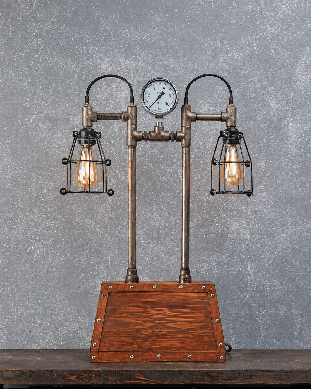 The Twin Arc Pressure Lamp
