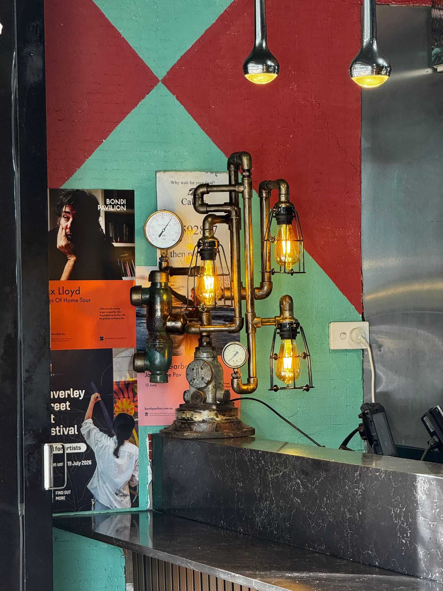 The Triple Gauge Lamp