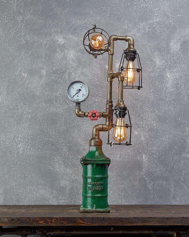 The Dragon Pump Lamp