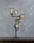 The Blue Meter Lamp
